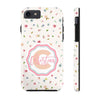 Personalized Floral Tough Phone Case - Custom Name Design - PC030