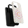 Personalized Floral Tough Phone Case - Custom Name Design - PC030