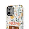 Customized Floral Photo Tough Phone Case for Mom - PC009
