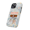 Custom Photo Collage iPhone Case for Mom - Floral Design - PC001