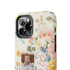 Personalized Floral Tough Phone Case - Best Mom Ever - PC012