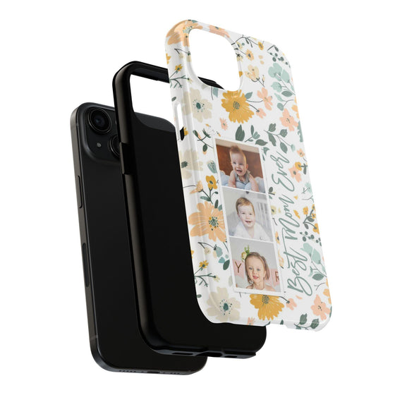 Floral Photo Phone Case - Best Mom Ever - PC010