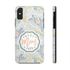 Floral Tough Phone Case for Best Mom Ever - PC004