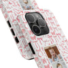 Custom Tough Phone Case - Best Mom Ever with Pink Bows - PC016