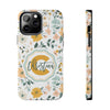 Personalized Floral Tough Phone Case - Custom Name Design - PC007