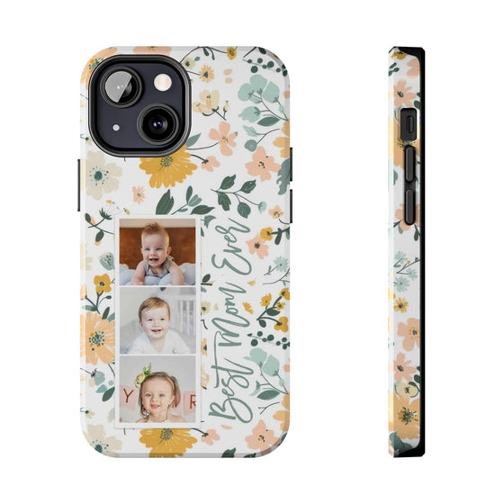 Floral Photo Phone Case - Best Mom Ever - PC010