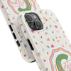 Personalized Floral Tough Phone Case for Women | Durable & Stylish Protection - PC029