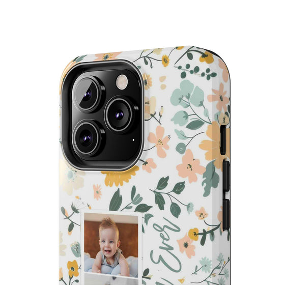 Floral Photo Phone Case - Best Mom Ever - PC010