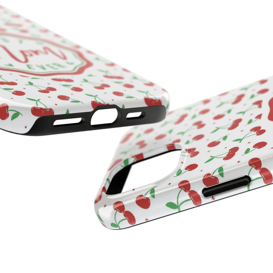 Best Mom Ever Cherry Pattern Tough Phone Case - PC022