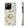 Personalized Floral Tough Phone Case - Custom Name Design - PC007