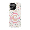 Personalized Floral Tough Phone Case - Custom Name Design - PC030