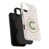 Personalized Floral Tough Phone Case for Women | Durable & Stylish Protection - PC029