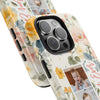 Personalized Floral Tough Phone Case - Best Mom Ever - PC012