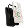 Personalized Floral Tough Phone Case for Women | Durable & Stylish Protection - PC029