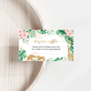 Editable Safari Baby Shower Set JG07