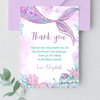 Editable Oneder The Sea Thank You Card M101