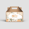 Editable Our Little Pumpkin Box Label PB001