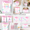 Editable Sweet One Birthday Package D001