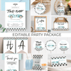 Editable Two Fast Birthday Package R101