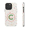Personalized Floral Tough Phone Case for Women | Durable & Stylish Protection - PC029