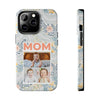 Custom Photo Collage iPhone Case for Mom - Floral Design - PC001