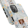 Personalized Tough Phone Case - Best Mom Ever with Floral Design - PC002