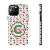 Personalized Cherry Tough Phone Case – Custom Name Design - PC021