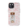 Custom Tough Phone Case - Best Mom Ever with Pink Bows - PC016