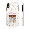 Floral Mom Photo Tough Phone Case - Durable Protection for Loving Mothers - PC027