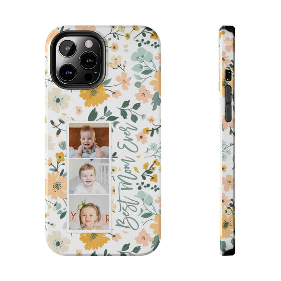 Floral Photo Phone Case - Best Mom Ever - PC010