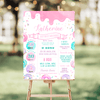 Editable Sweet One Birthday Milestone Poster D001