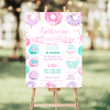 Editable Donut Grow Up Birthday Milestone Poster D006
