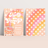 Editable Two Groovy Birthday Invitation G302