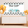 Editable Two Fast Birthday Backdrop R101