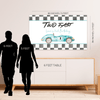 Editable Two Fast Birthday Backdrop R101