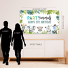 Editable Party Animals Custom Birthday Backdrop S105