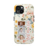 Personalized Floral Tough Phone Case - Best Mom Ever - PC012