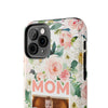 Floral Mom Phone Case with Custom Photo Slots - Perfect Gift for Mother's Day - PC023