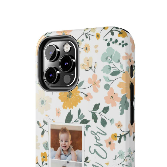 Floral Photo Phone Case - Best Mom Ever - PC010