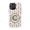 Personalized Cherry Tough Phone Case – Custom Name Design - PC021