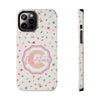 Personalized Floral Tough Phone Case - Custom Name Design - PC030