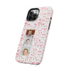 Custom Tough Phone Case - Best Mom Ever with Pink Bows - PC016