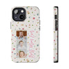 Floral Best Mom Ever Phone Case - Personalizable Tough Cases for Moms - PC028