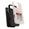 Personalized Mom Photo Collage Phone Case - Bow Design -PC015