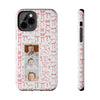 Custom Tough Phone Case - Best Mom Ever with Pink Bows - PC016