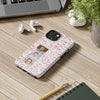 Custom Tough Phone Case - Best Mom Ever with Pink Bows - PC016