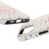 Personalized Floral Tough Phone Case - Custom Name Design - PC030