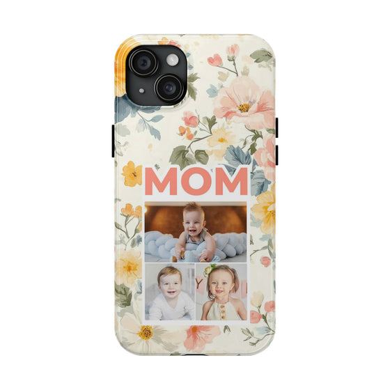 Floral Photo Tough Phone Case for Mom - PC011