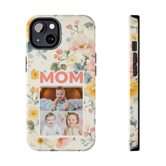 Floral Photo Tough Phone Case for Mom - PC011