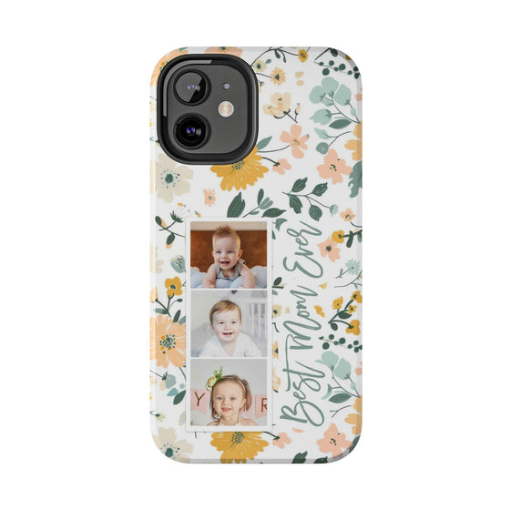 Floral Photo Phone Case - Best Mom Ever - PC010